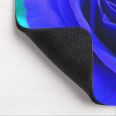 Blaue Rose2-Mauspad Mousepad (Ecke)