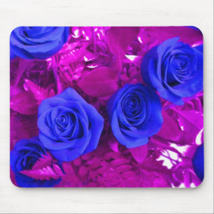 Blaue Rose 2 Mousepad