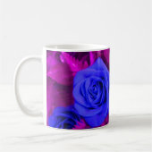 Blaue Rose 2 Tasse (Links)