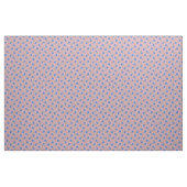 Blaue Rose auf Pink Calico Stoff (Yard (91,4 cm))