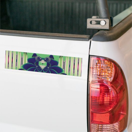 Blaue Rose Autoaufkleber (Auf Lkw)
