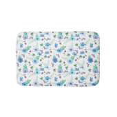 Blaue Rose Badematte (Vorderseite)