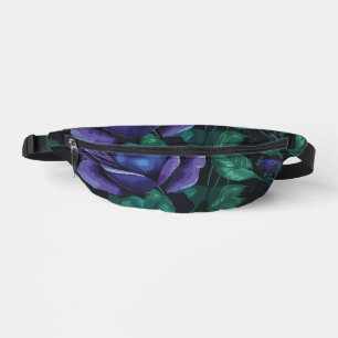 Blaue Rose Bauchtasche