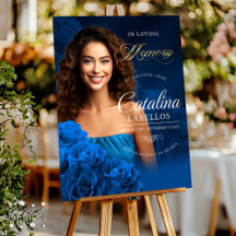 Blaue Rose - Beerdigungsabteilung