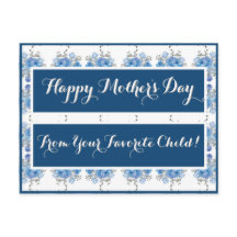 Blaue Rose Blumenmuster