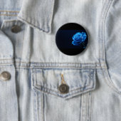 blaue Rose Button (Beispiel)