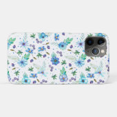 Blaue Rose Case-Mate iPhone Hülle (Rückseite (Horizontal))
