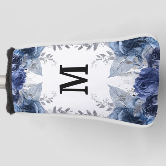 BLAUE ROSE CUSTOM 2 Personalisierte Golfabdeckung Golf Headcover (Vorderseite)