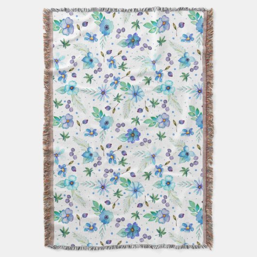 Blaue Rose Decke (Vorderseite Vertikal)