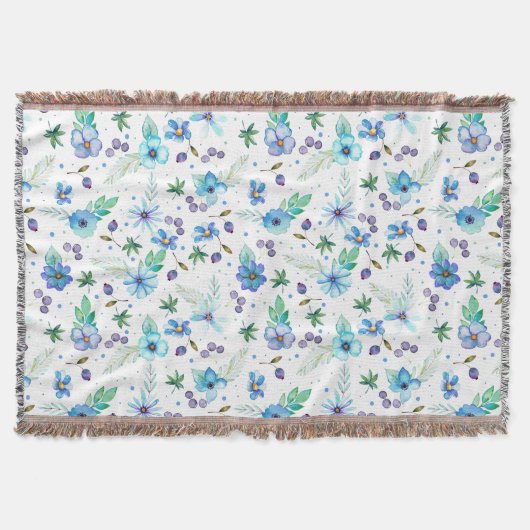 Blaue Rose Decke (Vorderseite)