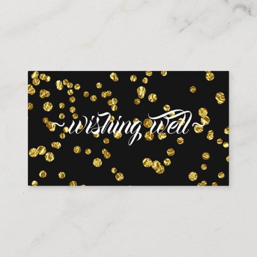 Blaue Rose, die gut Hochzeitswünsche haben Begleitkarte (Rückseite)