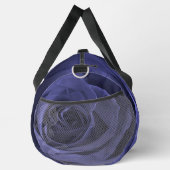 Blaue Rose Duffle Bag (Rechts)
