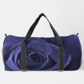 Blaue Rose Duffle Bag (Rückseite)