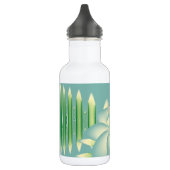Blaue Rose Edelstahlflasche (Links)