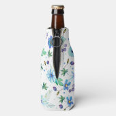 Blaue Rose Flaschenkühler (Flasche Rückseite)