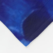 BLAUE ROSE FLEECEDECKE (Ecke)