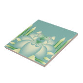 Blaue Rose Fliese (Seite)