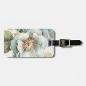 Blaue Rose Gepäckanhänger (Vorderseite horizontal)