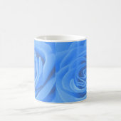 Blaue Rose Kaffeetasse (Mittel)