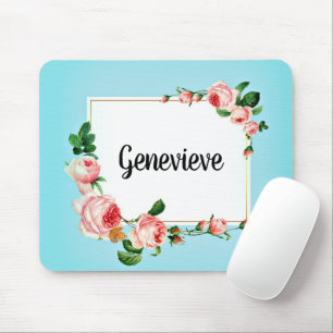 Blaue Rose kennzeichnet Ihr Land Mousepad