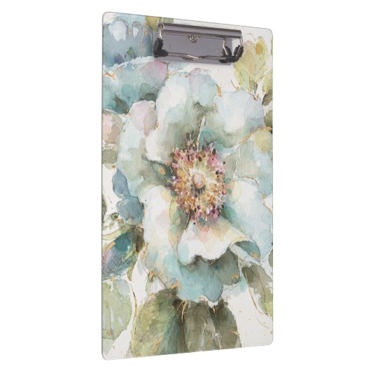 Blaue Rose Klemmbrett (Rechts)