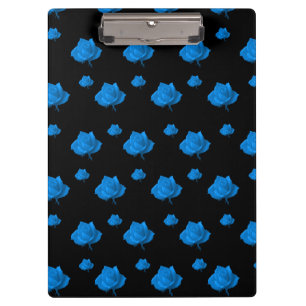 Blaue Rose Klemmbrett