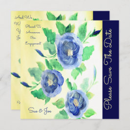 Blaue Rose Künstlerisch Ankündigung