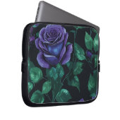 Blaue Rose Laptopschutzhülle (Vorne Rechts)
