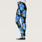 Blaue Rose Leggings (Links)