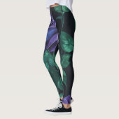 Blaue Rose Leggings (Links)