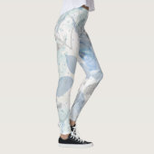 Blaue Rose Leggings (Rechts)