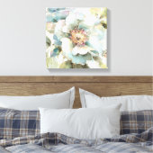 Blaue Rose Leinwanddruck (Insitu (Schlafzimmer))