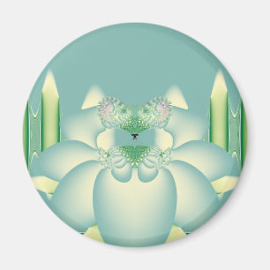 Blaue Rose Magnet