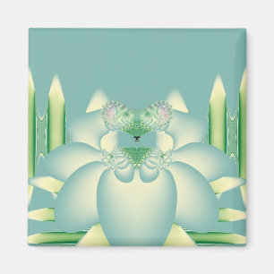 Blaue Rose Magnet