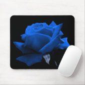 Blaue Rose Mousepad (Mit Mouse)