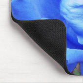 Blaue Rose Mousepad (Ecke)