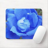 Blaue Rose Mousepad (Mit Mouse)