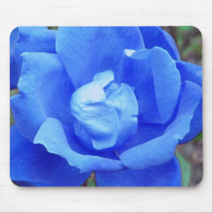 Blaue Rose Mousepad