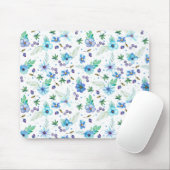 Blaue Rose Mousepad (Mit Mouse)