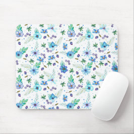 Blaue Rose Mousepad