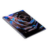 Blaue Rose Notizblock (Rechte Seite)