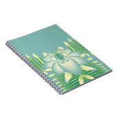Blaue Rose Notizblock (Rechte Seite)