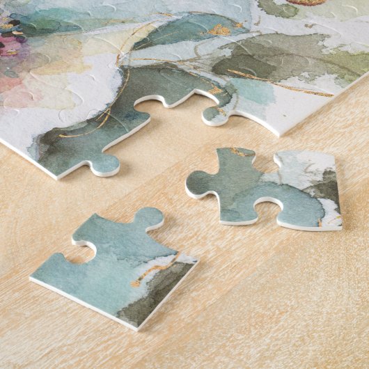 Blaue Rose Puzzle (Seite)