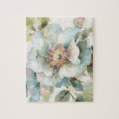 Blaue Rose Puzzle (Vertikal)