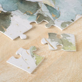 Blaue Rose Puzzle (Seite)