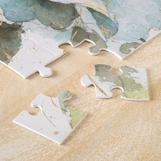 Blaue Rose Puzzle (Seite)