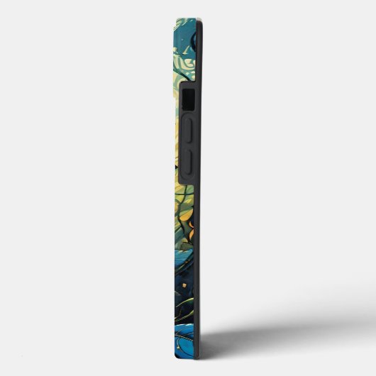 Blaue Rose Reben 1 Case-Mate iPhone Hülle (Rückseite / Links)