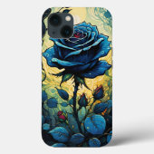 Blaue Rose Reben 1 Case-Mate iPhone Hülle (Rückseite)