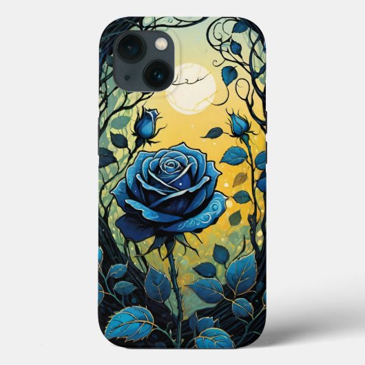 Blaue Rose Reben 2 Case-Mate iPhone Hülle (Rückseite)
