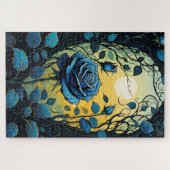 Blaue Rose Reben 2 Puzzle (Horizontal)